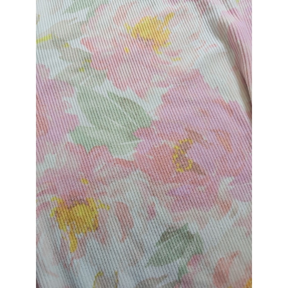 Flora‎ Nikrooz Women's Soft Stretch Short Sleeve Sleep Dress Pink Floral  Size L - Picture 3 of 12